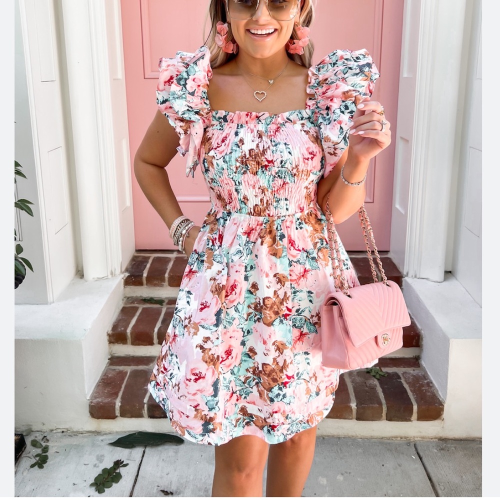 Buddy Love Floral Mini Dress